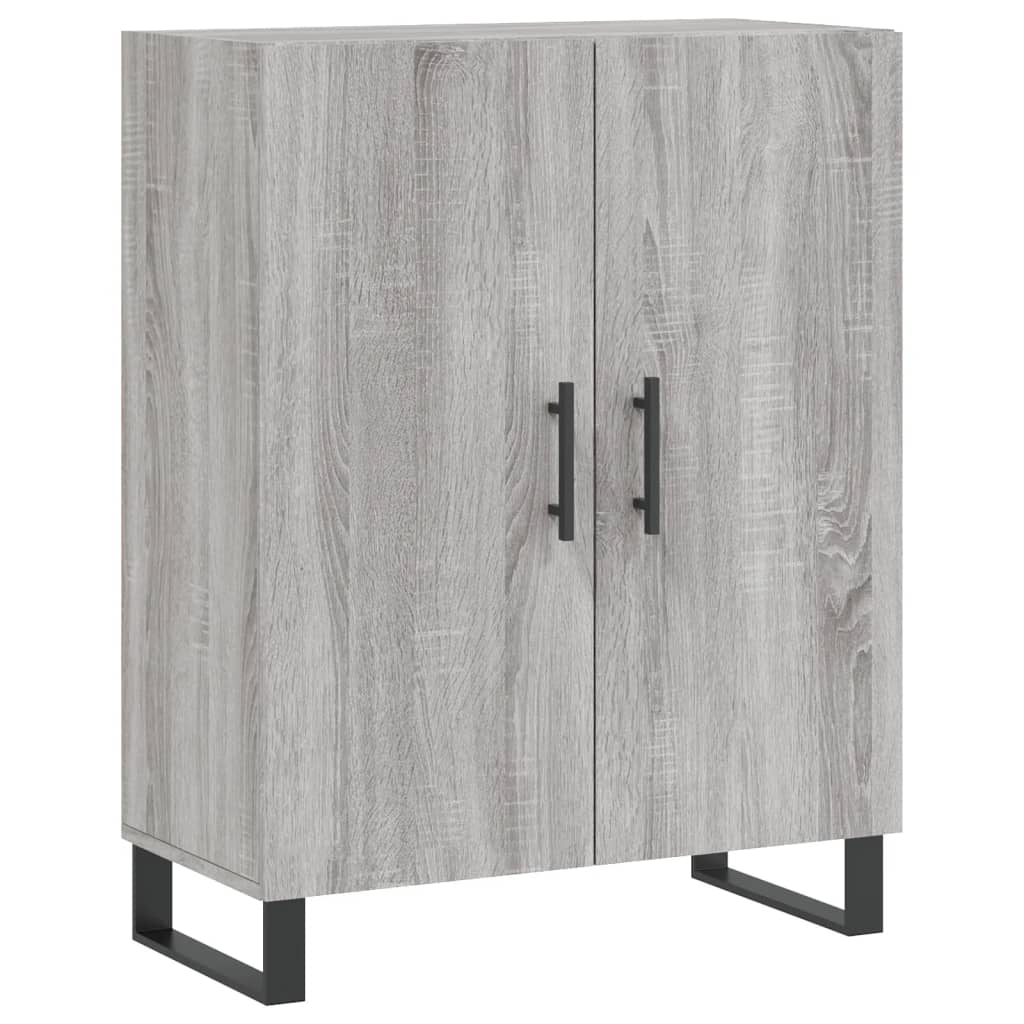 Ντουλάπι Γκρι Sonoma 69,5 x 34 x 180 εκ. Επεξεργασμένο Ξύλο
