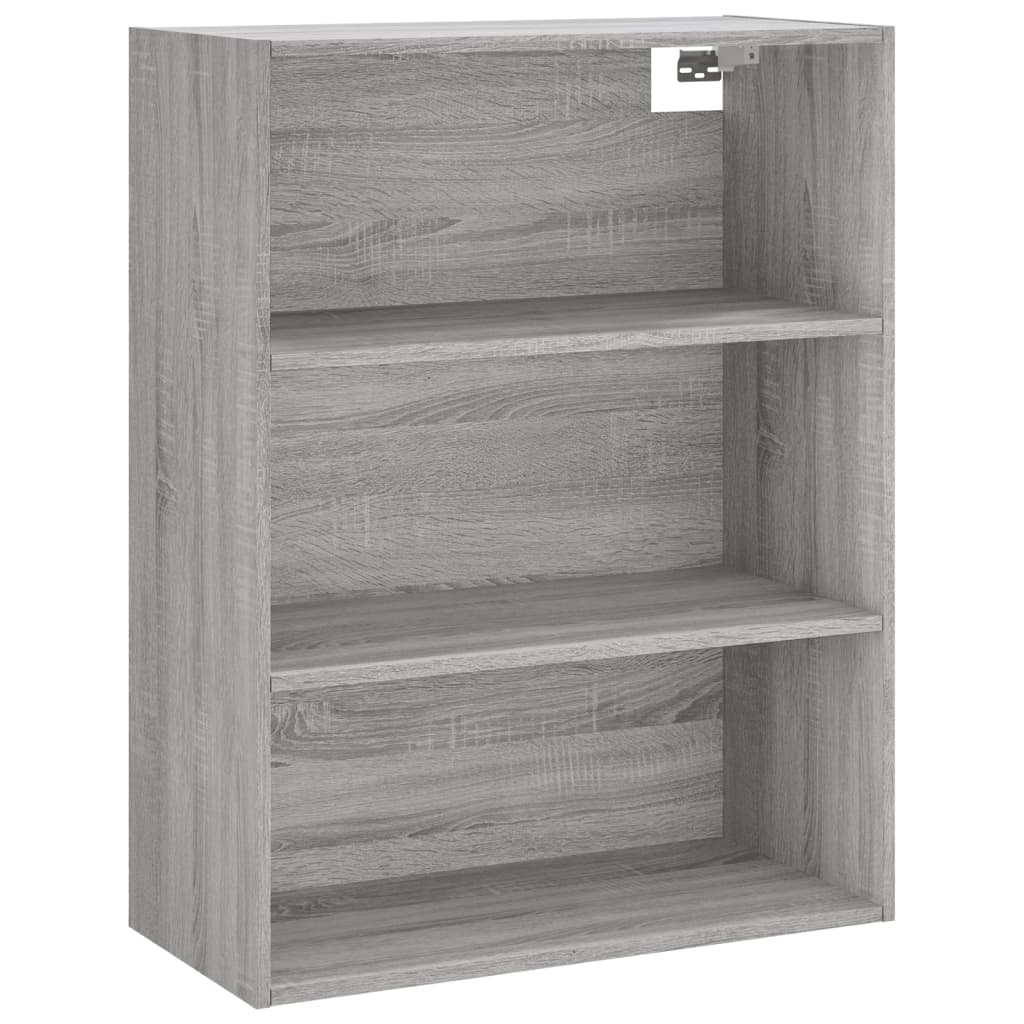 Ντουλάπι Γκρι Sonoma 69,5 x 34 x 180 εκ. Επεξεργασμένο Ξύλο