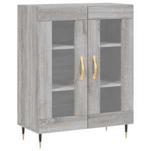 Ντουλάπι Γκρι Sonoma 69,5 x 34 x 180 εκ. Επεξεργασμένο Ξύλο
