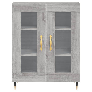Ντουλάπι Γκρι Sonoma 69,5 x 34 x 180 εκ. Επεξεργασμένο Ξύλο