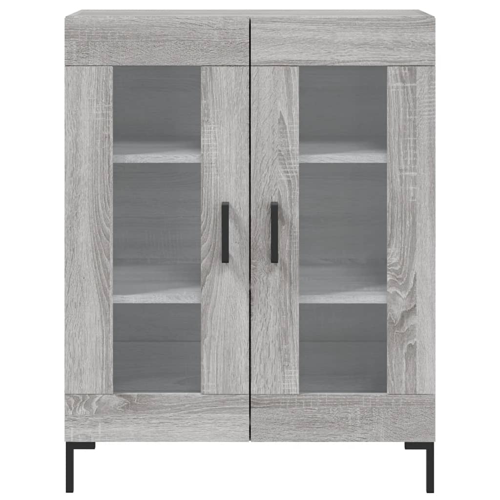 Ντουλάπι Γκρι Sonoma 69,5 x 34 x 180 εκ. Επεξεργασμένο Ξύλο