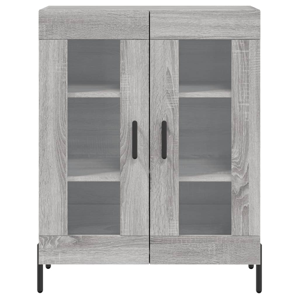 Ντουλάπι Γκρι Sonoma 69,5 x 34 x 180 εκ. Επεξεργασμένο Ξύλο - Pakobazaar