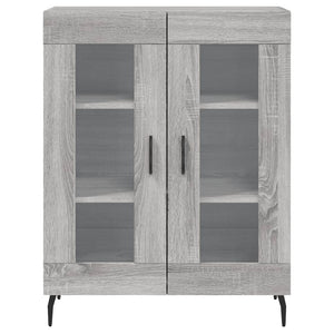 Ντουλάπι Γκρι Sonoma 69,5 x 34 x 180 εκ. Επεξεργασμένο Ξύλο