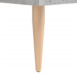 Ντουλάπι Γκρι Σκυροδέματος 69,5x34x180 εκ. Επεξεργασμένο Ξύλο