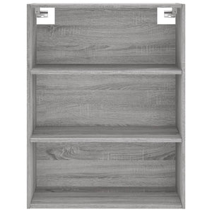 Ντουλάπι Γκρι Sonoma 69,5 x 34 x 180 εκ. Επεξεργασμένο Ξύλο