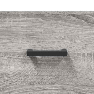 Ντουλάπι Γκρι Sonoma 69,5 x 34 x 180 εκ. Επεξεργασμένο Ξύλο