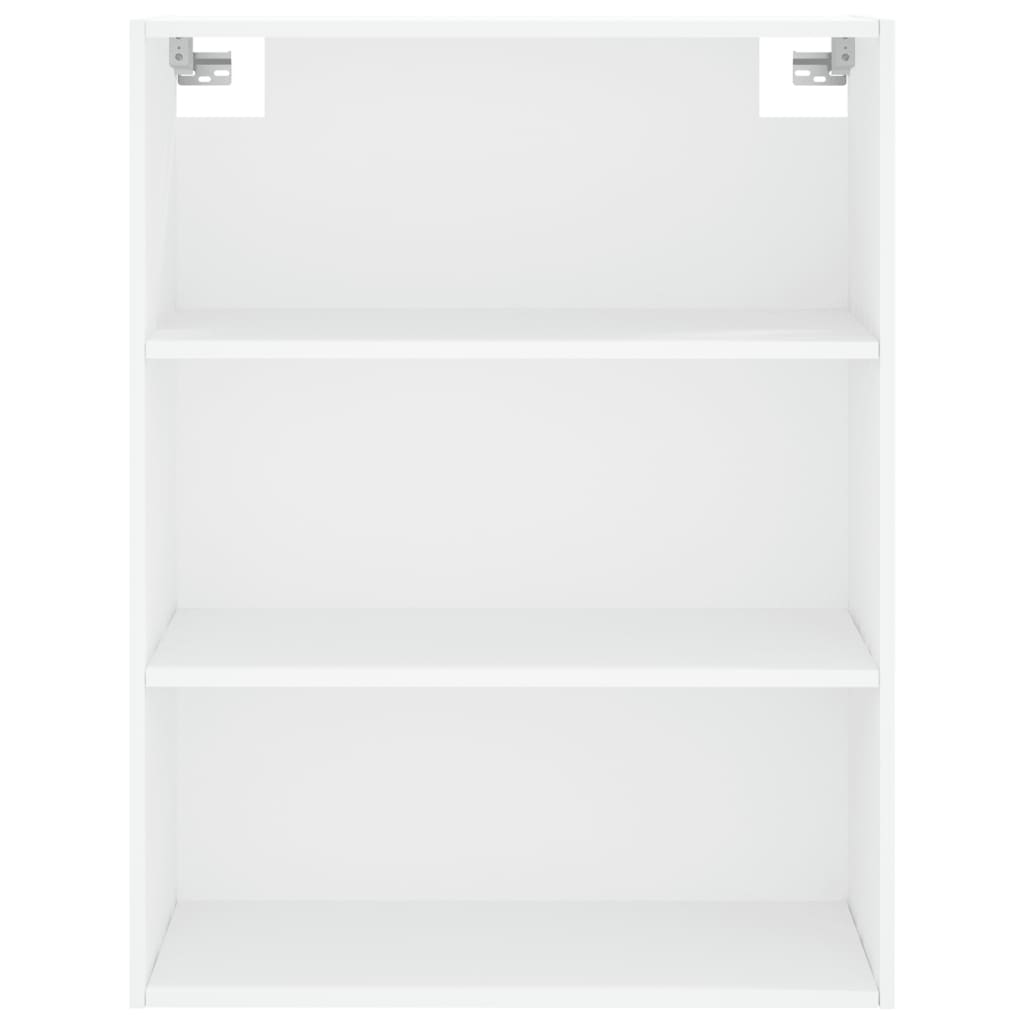 Ντουλάπι Λευκό 69,5x34x180 εκ. από Επεξεργασμένο Ξύλο