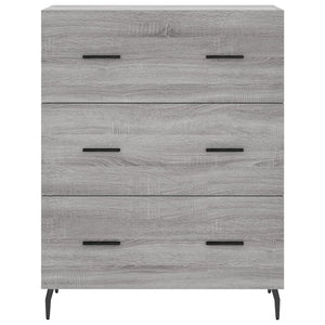 Ντουλάπι Γκρι Sonoma 69,5 x 34 x 180 εκ. Επεξεργασμένο Ξύλο