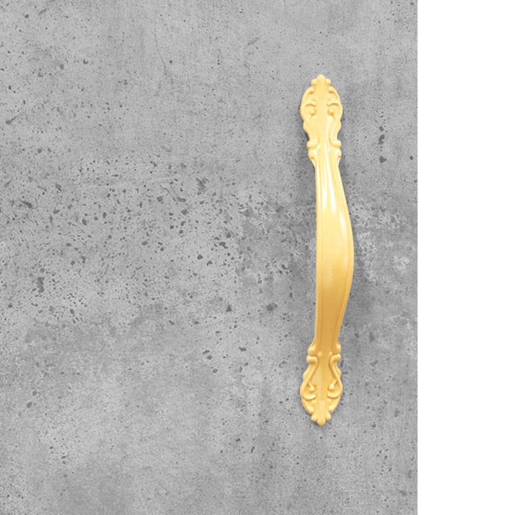 Ντουλάπι Γκρι Σκυροδέματος 69,5x34x180 εκ. Επεξεργασμένο Ξύλο