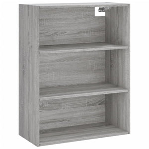 Ντουλάπι Γκρι Sonoma 69,5 x 34 x 180 εκ. Επεξεργασμένο Ξύλο - Pakobazaar