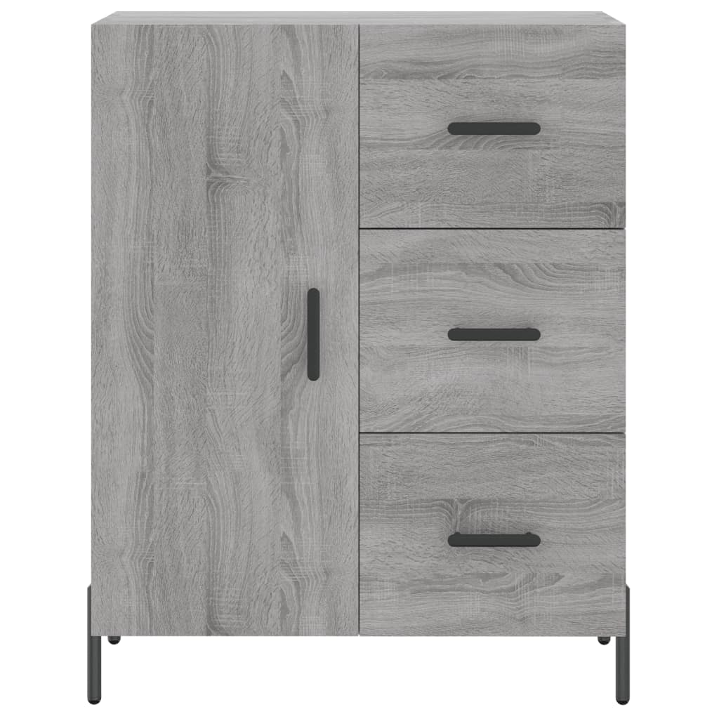 Ντουλάπι Γκρι Sonoma 69,5 x 34 x 180 εκ. Επεξεργασμένο Ξύλο - Pakobazaar