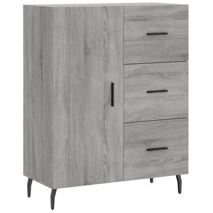 Ντουλάπι Γκρι Sonoma 69,5 x 34 x 180 εκ. Επεξεργασμένο Ξύλο