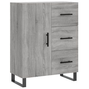 Ντουλάπι Γκρι Sonoma 69,5 x 34 x 180 εκ. Επεξεργασμένο Ξύλο