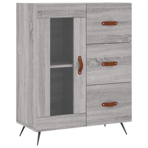 Ντουλάπι Γκρι Sonoma 69,5 x 34 x 180 εκ. Επεξεργασμένο Ξύλο