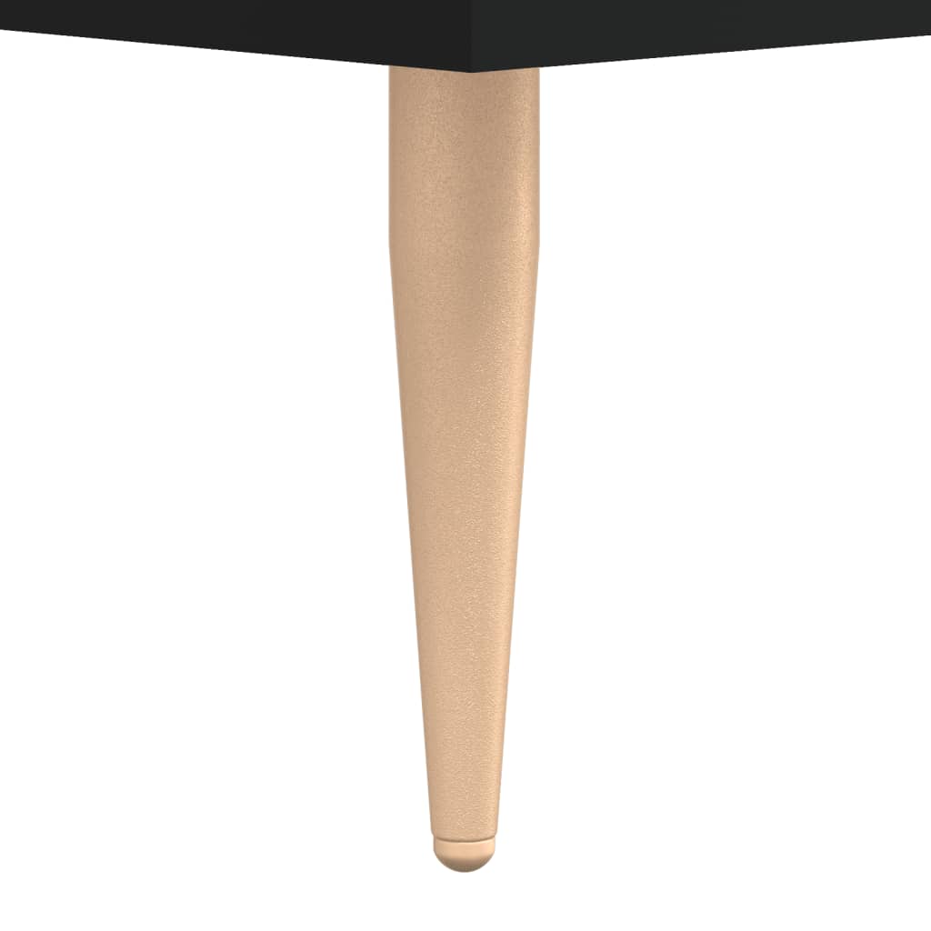 Ντουλάπι Μαύρο 69,5x34x180 εκ. από Επεξεργασμένο Ξύλο