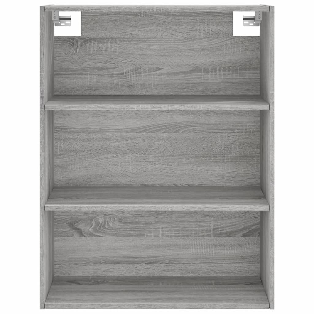 Ντουλάπι Γκρι Sonoma 69,5 x 34 x 180 εκ. Επεξεργασμένο Ξύλο - Pakobazaar