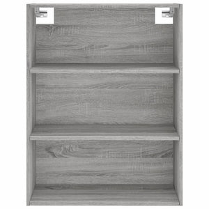 Ντουλάπι Γκρι Sonoma 69,5 x 34 x 180 εκ. Επεξεργασμένο Ξύλο - Pakobazaar