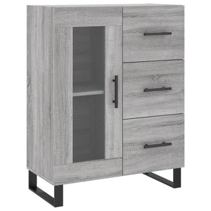 Ντουλάπι Γκρι Sonoma 69,5 x 34 x 180 εκ. Επεξεργασμένο Ξύλο