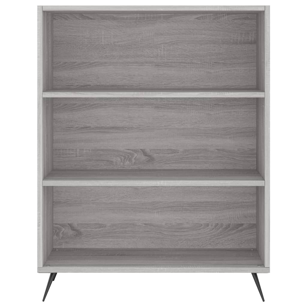 Ντουλάπι Sonoma Γκρι 69,5x32,5x180 εκ. Επεξεργασμένο Ξύλο
