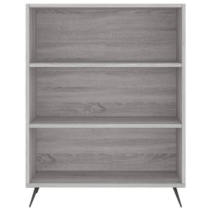 Ντουλάπι Sonoma Γκρι 69,5x32,5x180 εκ. Επεξεργασμένο Ξύλο