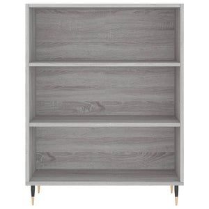 Ντουλάπι Sonoma Γκρι 69,5x32,5x180 εκ. Επεξεργασμένο Ξύλο