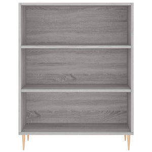 Ντουλάπι Sonoma Γκρι 69,5x32,5x180 εκ. Επεξεργασμένο Ξύλο