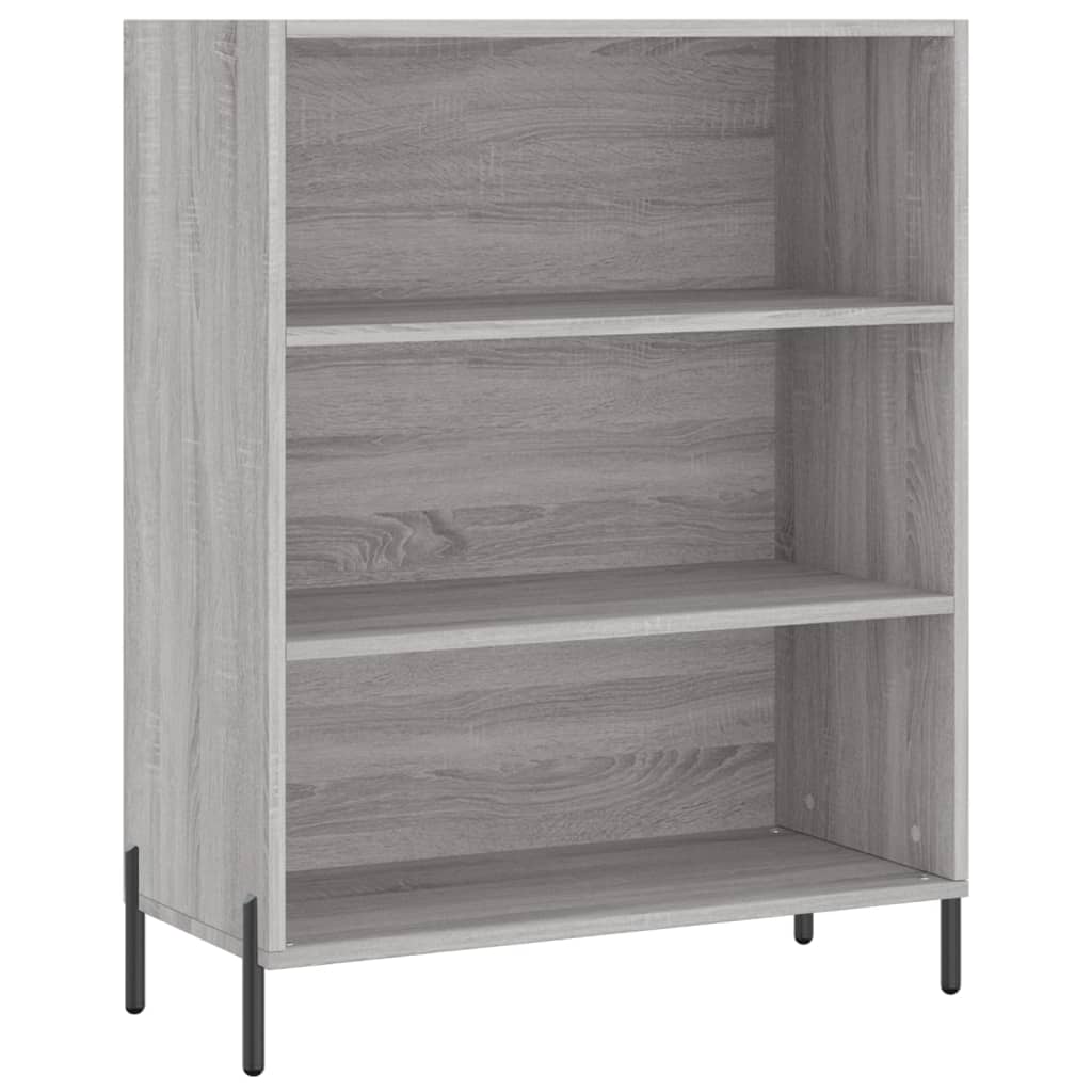 Ντουλάπι Sonoma Γκρι 69,5x32,5x180 εκ. Επεξεργασμένο Ξύλο
