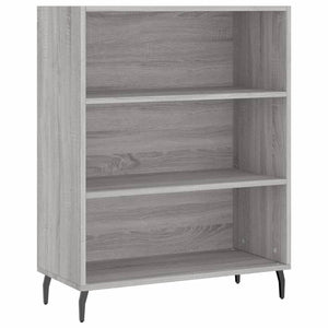 Ντουλάπι Sonoma Γκρι 69,5x32,5x180 εκ. Επεξεργασμένο Ξύλο