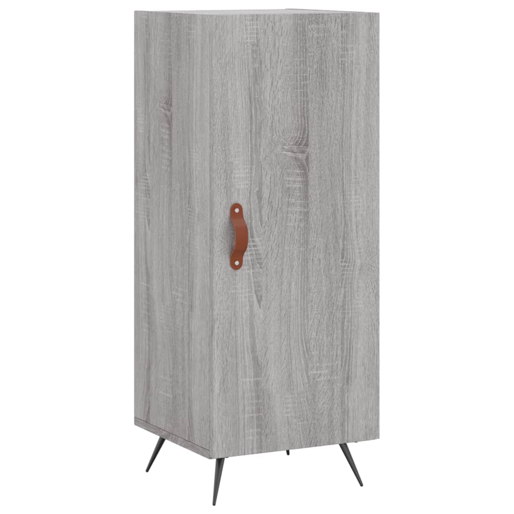 Μπουφές Sonoma Γκρι 34,5 x 34 x 180 εκ. από Επεξεργασμένο Ξύλο - Pakobazaar