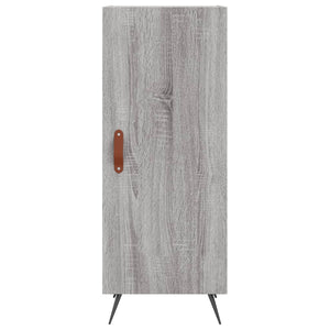 Μπουφές Sonoma Γκρι 34,5 x 34 x 180 εκ. από Επεξεργασμένο Ξύλο - Pakobazaar