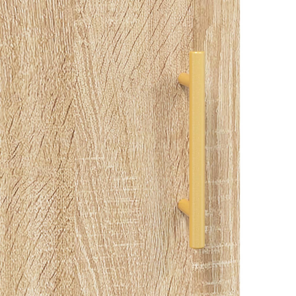 Μπουφές Sonoma δρυς 34,5 x 34 x 180 εκ. από Επεξεργασμένο Ξύλο