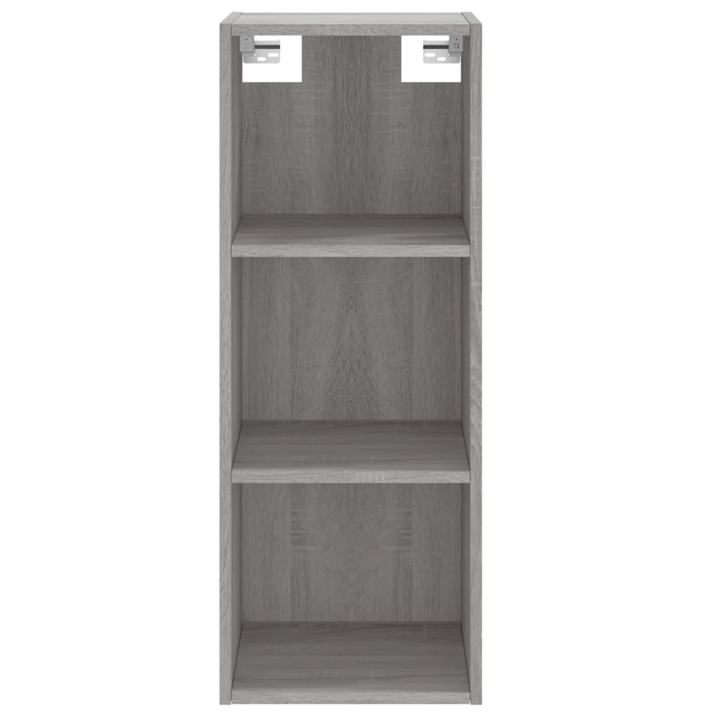 Μπουφές Sonoma Γκρι 34,5 x 34 x 180 εκ. από Επεξεργασμένο Ξύλο