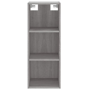 Μπουφές Sonoma Γκρι 34,5 x 34 x 180 εκ. από Επεξεργασμένο Ξύλο