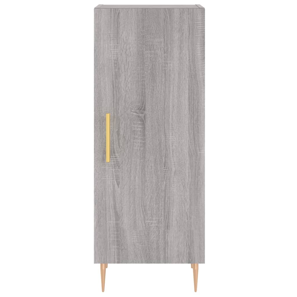 Μπουφές Sonoma Γκρι 34,5 x 34 x 180 εκ. από Επεξεργασμένο Ξύλο