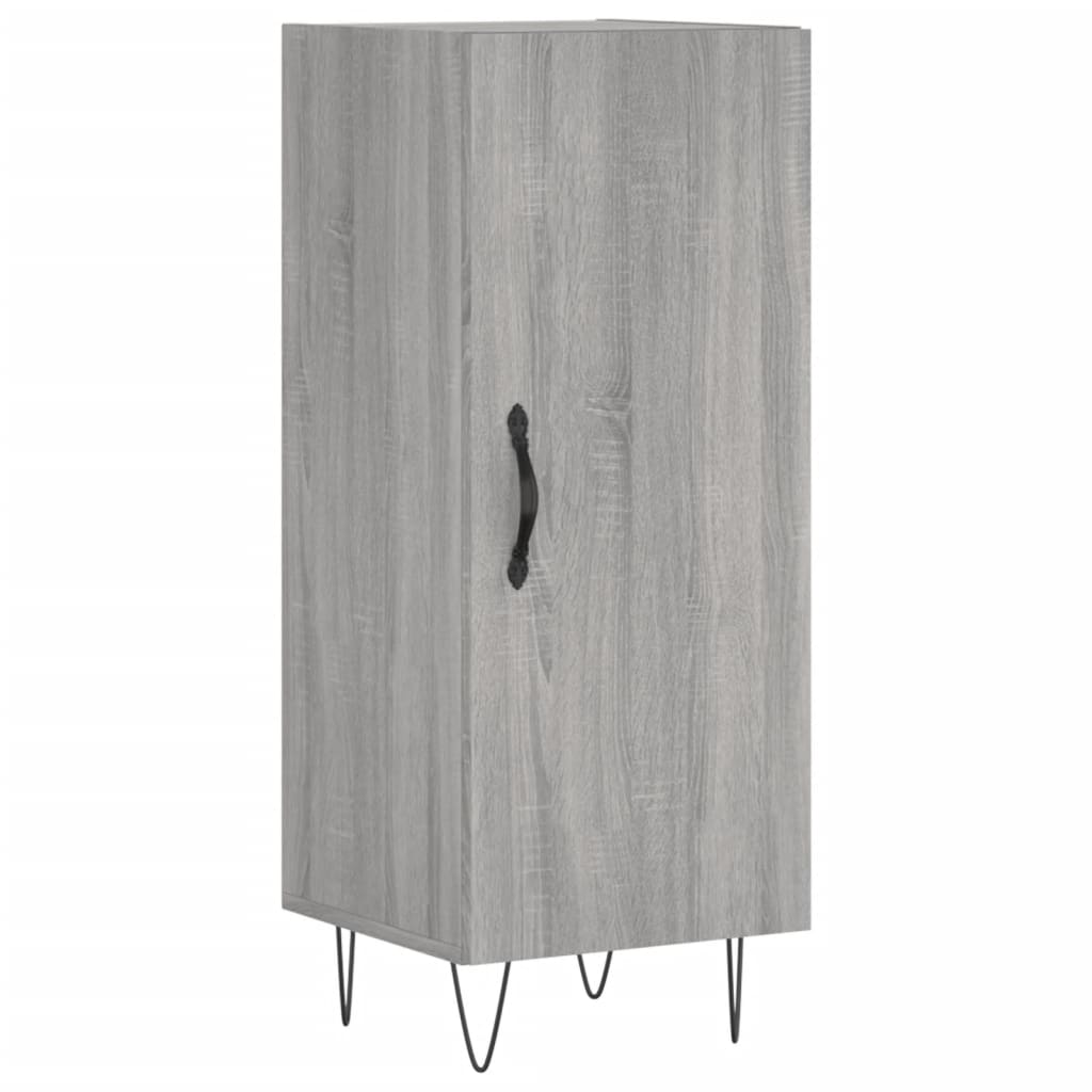 Μπουφές Sonoma Γκρι 34,5 x 34 x 180 εκ. από Επεξεργασμένο Ξύλο