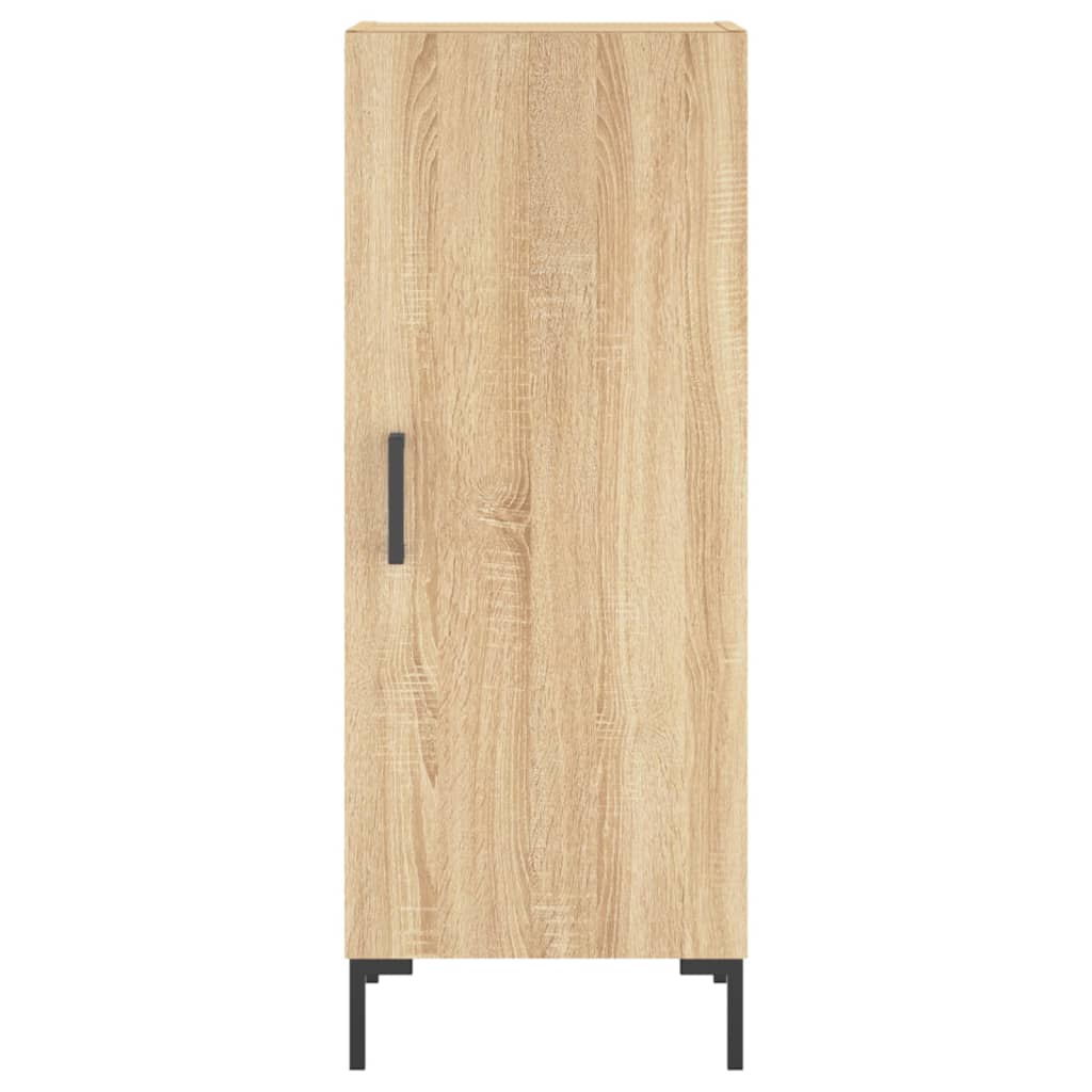 Μπουφές Sonoma δρυς 34,5 x 34 x 180 εκ. από Επεξεργασμένο Ξύλο - Pakobazaar