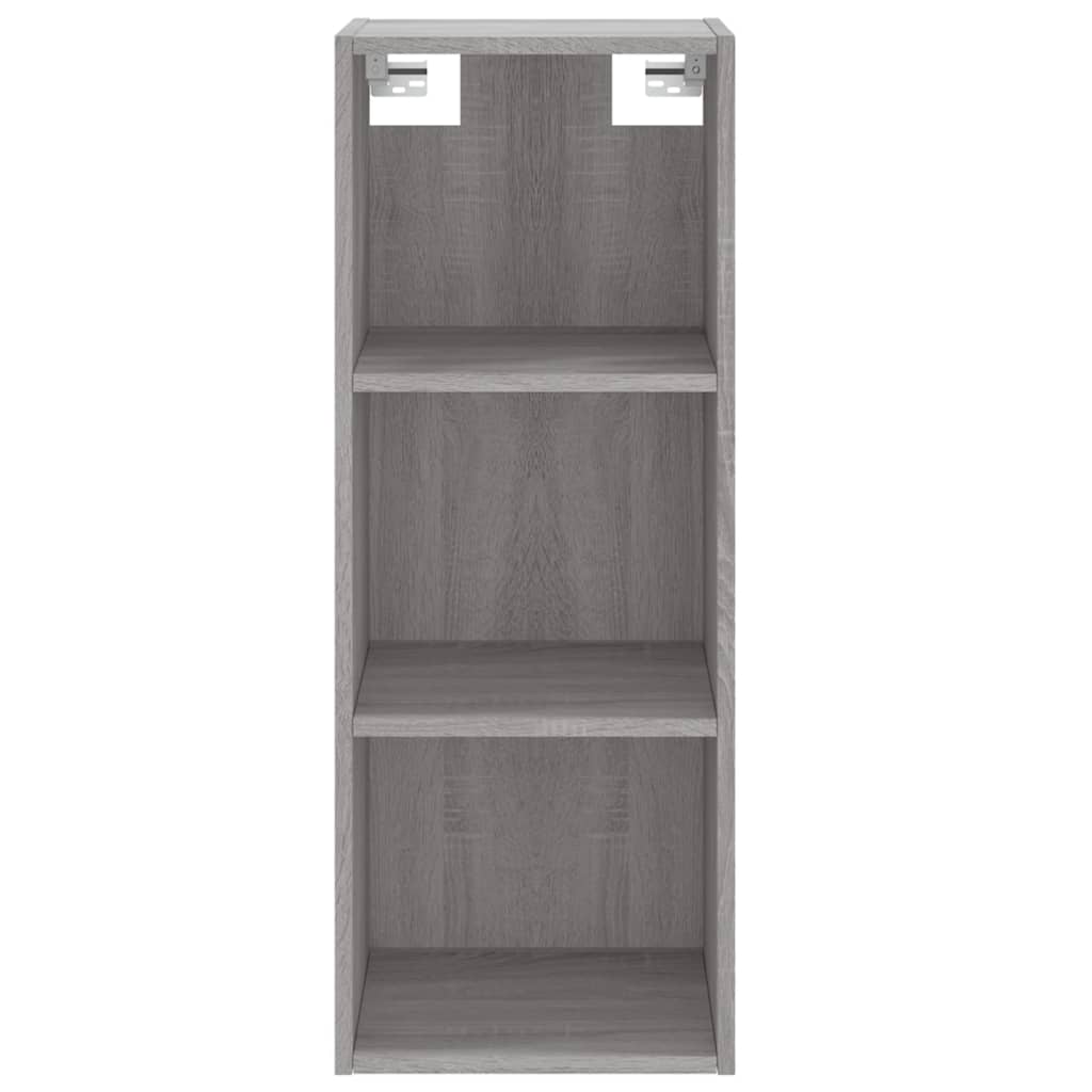 Μπουφές Sonoma Γκρι 34,5 x 34 x 180 εκ. από Επεξεργασμένο Ξύλο