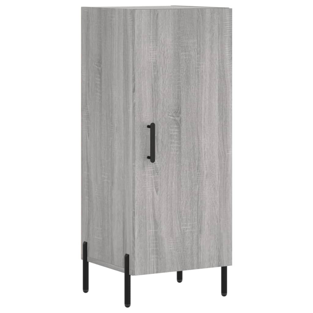 Μπουφές Sonoma Γκρι 34,5 x 34 x 180 εκ. από Επεξεργασμένο Ξύλο
