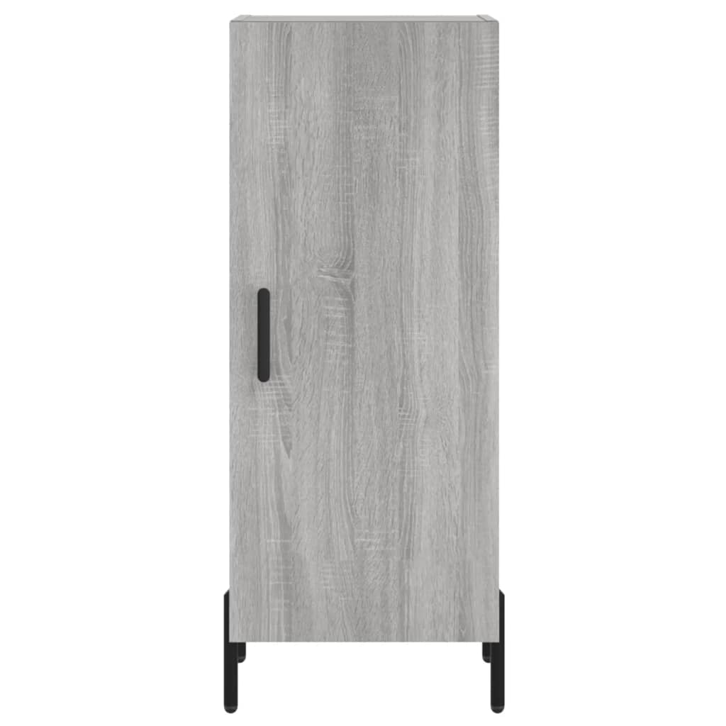 Μπουφές Sonoma Γκρι 34,5 x 34 x 180 εκ. από Επεξεργασμένο Ξύλο