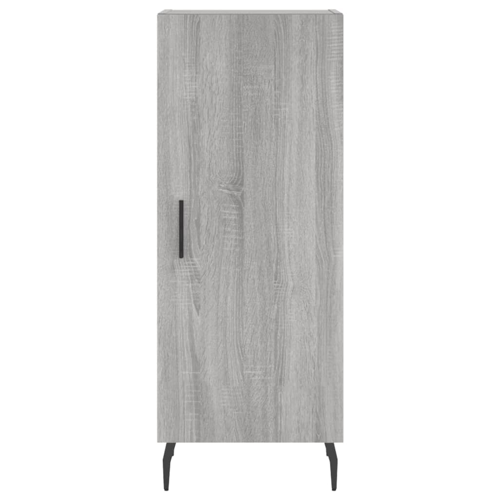 Μπουφές Sonoma Γκρι 34,5 x 34 x 180 εκ. από Επεξεργασμένο Ξύλο