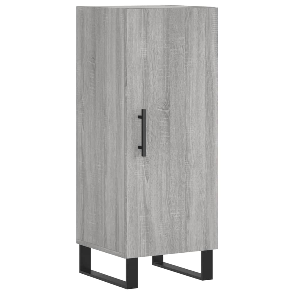 Μπουφές Sonoma Γκρι 34,5 x 34 x 180 εκ. από Επεξεργασμένο Ξύλο