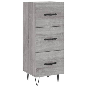 Μπουφές Sonoma Γκρι 34,5 x 34 x 180 εκ. από Επεξεργασμένο Ξύλο