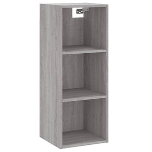 Μπουφές Sonoma Γκρι 34,5 x 34 x 180 εκ. από Επεξεργασμένο Ξύλο