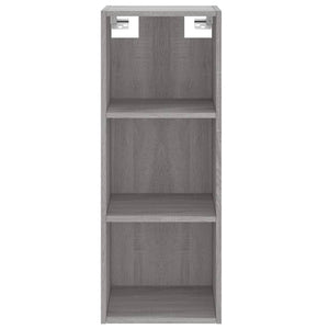 Μπουφές Sonoma Γκρι 34,5 x 34 x 180 εκ. από Επεξεργασμένο Ξύλο