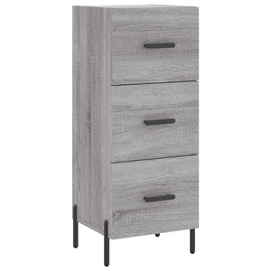 Μπουφές Sonoma Γκρι 34,5 x 34 x 180 εκ. από Επεξεργασμένο Ξύλο