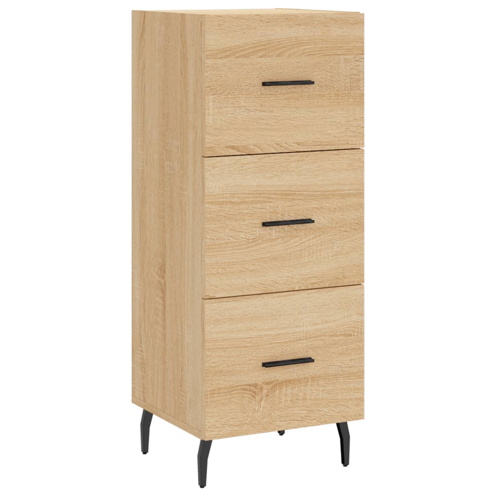 Μπουφές Sonoma δρυς 34,5 x 34 x 180 εκ. από Επεξεργασμένο Ξύλο