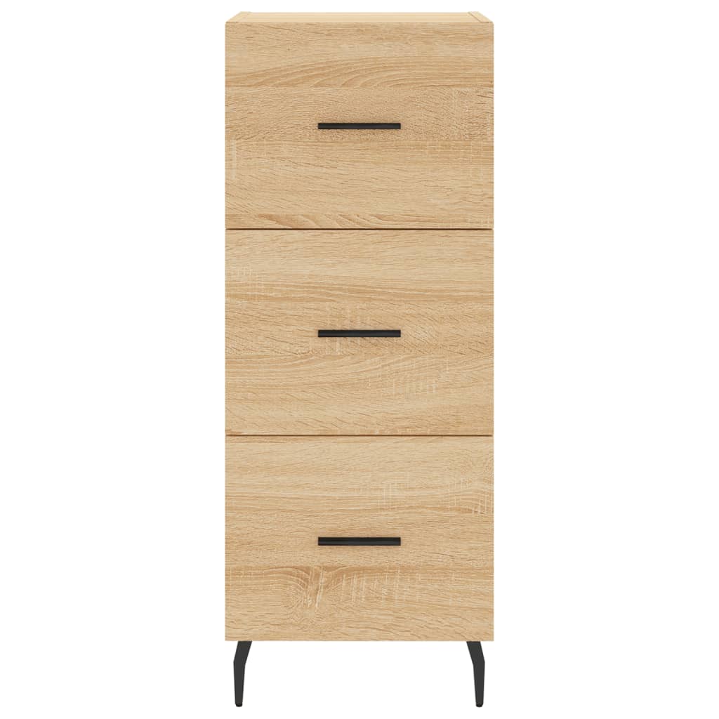 Μπουφές Sonoma δρυς 34,5 x 34 x 180 εκ. από Επεξεργασμένο Ξύλο