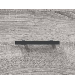 Μπουφές Sonoma Γκρι 34,5 x 34 x 180 εκ. από Επεξεργασμένο Ξύλο