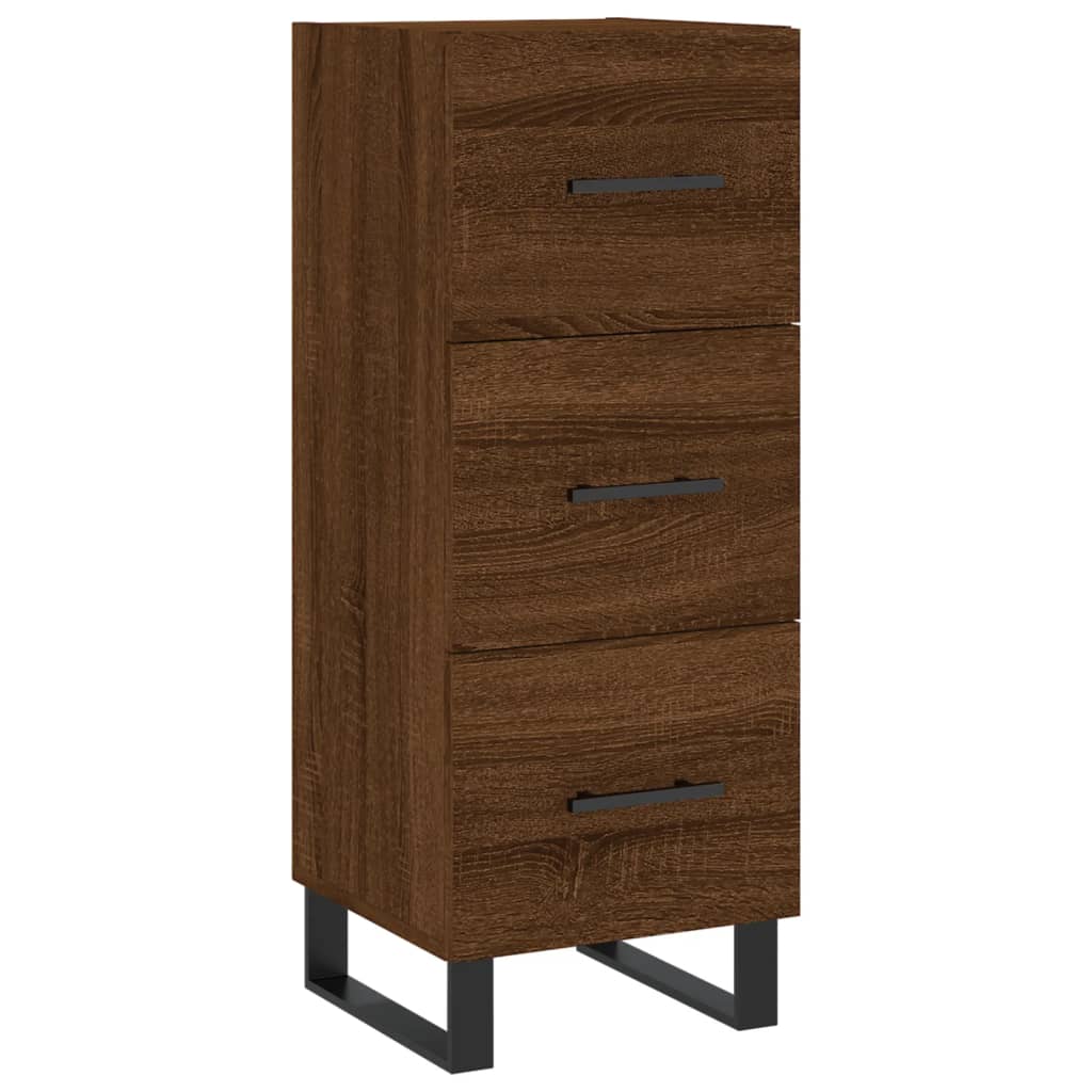 Ντουλάπι Καφέ Δρυς 34,5 x 34 x 180 εκ. από Επεξεργασμένο Ξύλο - Pakobazaar