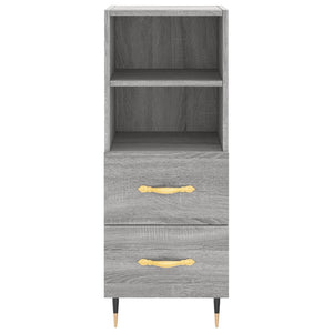 Μπουφές Sonoma Γκρι 34,5 x 34 x 180 εκ. από Επεξεργασμένο Ξύλο